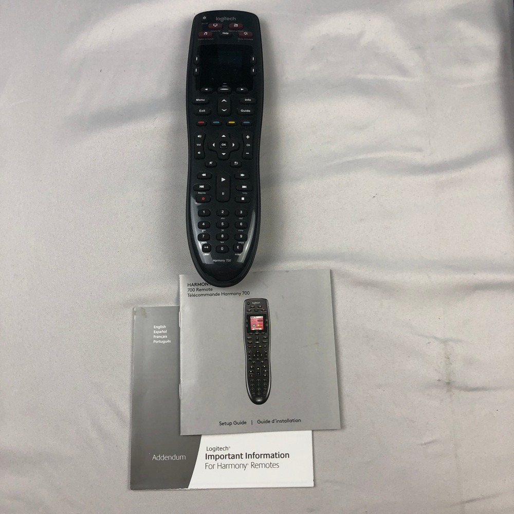 Logitech Harmony 700 Universal Remote Control Color Screen Tested WORKS! - Picture 2 of 6
